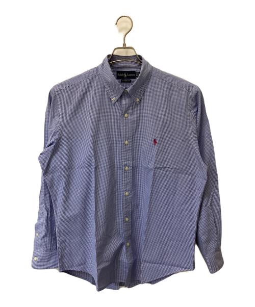 RALPH LAUREN（ラルフローレン）RALPH LAUREN (ラルフローレン) 長袖シャツ ブルー×ホワイト サイズ:43-86の古着・服飾アイテム