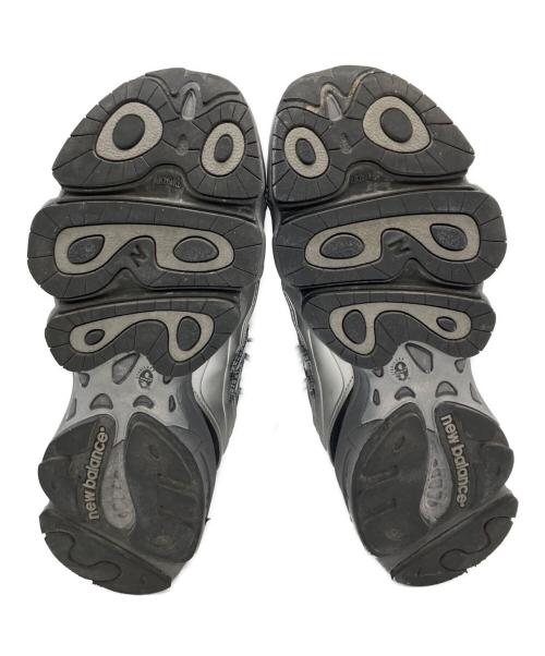 NEW BALANCE（ニューバランス）NEW BALANCE (ニューバランス) ローカットスニーカー ブラック×シルバー サイズ:24.5cmの古着・服飾アイテム