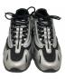 NEW BALANCE (ニューバランス) ローカットスニーカー ブラック×シルバー サイズ:24.5cm：12000円