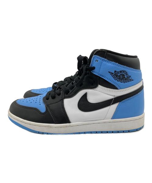 NIKE（ナイキ）NIKE (ナイキ) AIR JORDAN 1 RETRO HIGH OG ブルー×ブラック サイズ:US 9.5の古着・服飾アイテム