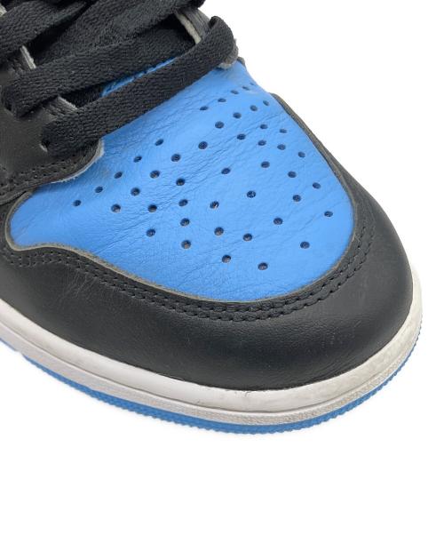 NIKE（ナイキ）NIKE (ナイキ) AIR JORDAN 1 RETRO HIGH OG ブルー×ブラック サイズ:US 9.5の古着・服飾アイテム