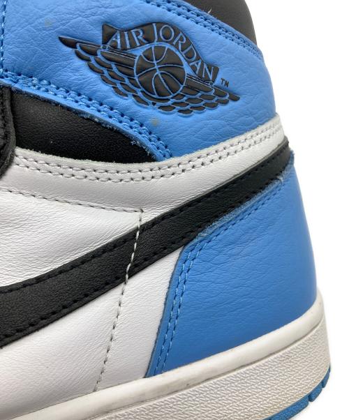 NIKE（ナイキ）NIKE (ナイキ) AIR JORDAN 1 RETRO HIGH OG ブルー×ブラック サイズ:US 9.5の古着・服飾アイテム