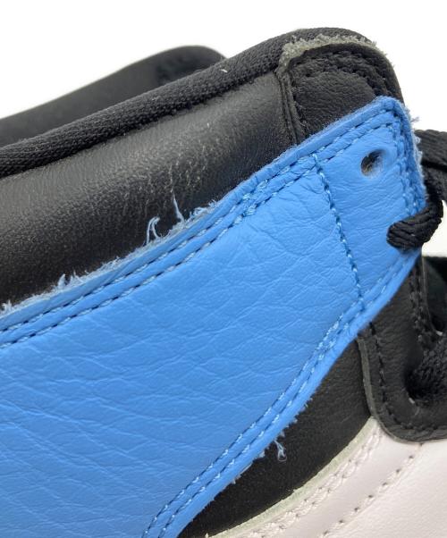NIKE（ナイキ）NIKE (ナイキ) AIR JORDAN 1 RETRO HIGH OG ブルー×ブラック サイズ:US 9.5の古着・服飾アイテム