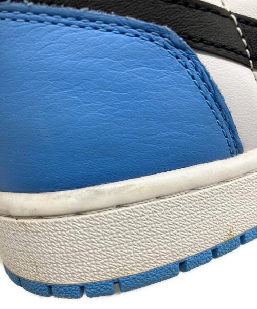 NIKE（ナイキ）NIKE (ナイキ) AIR JORDAN 1 RETRO HIGH OG ブルー×ブラック サイズ:US 9.5の古着・服飾アイテム