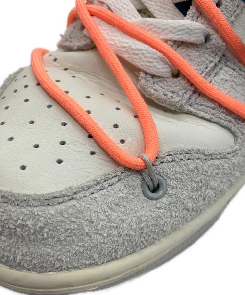 NIKE（ナイキ）NIKE (ナイキ) OFFWHITE (オフホワイト) DUNK LOW ホワイト×オレンジ サイズ:US 9.5の古着・服飾アイテム