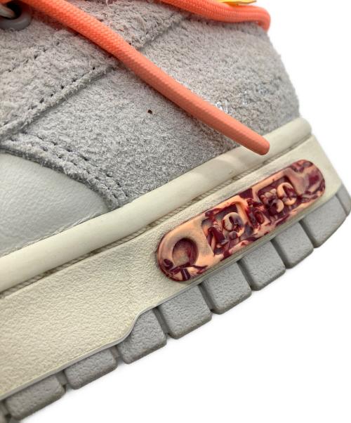 NIKE（ナイキ）NIKE (ナイキ) OFFWHITE (オフホワイト) DUNK LOW ホワイト×オレンジ サイズ:US 9.5の古着・服飾アイテム