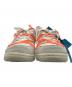 NIKE (ナイキ) OFFWHITE (オフホワイト) DUNK LOW ホワイト×オレンジ サイズ:US 9.5：25000円