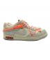 中古・古着 NIKE (ナイキ) OFFWHITE (オフホワイト) DUNK LOW ホワイト×オレンジ サイズ:US 9.5：25000円