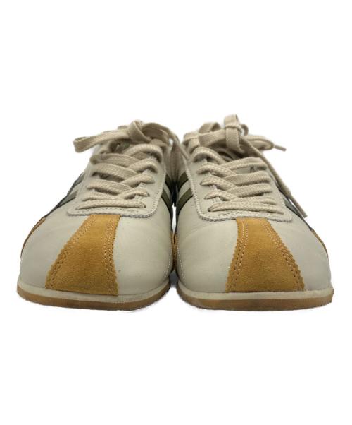 Onitsuka Tiger（オニツカタイガー）Onitsuka Tiger (オニツカタイガー) ローカットスニーカー ベージュ×カーキ サイズ:25.5cmの古着・服飾アイテム