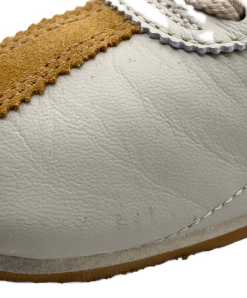 Onitsuka Tiger（オニツカタイガー）Onitsuka Tiger (オニツカタイガー) ローカットスニーカー ベージュ×カーキ サイズ:25.5cmの古着・服飾アイテム