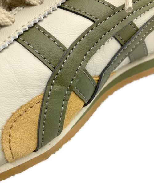 Onitsuka Tiger（オニツカタイガー）Onitsuka Tiger (オニツカタイガー) ローカットスニーカー ベージュ×カーキ サイズ:25.5cmの古着・服飾アイテム