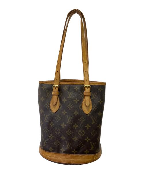 LOUIS VUITTON（ルイ ヴィトン）LOUIS VUITTON (ルイ ヴィトン) バケットPM ブラウンの古着・服飾アイテム