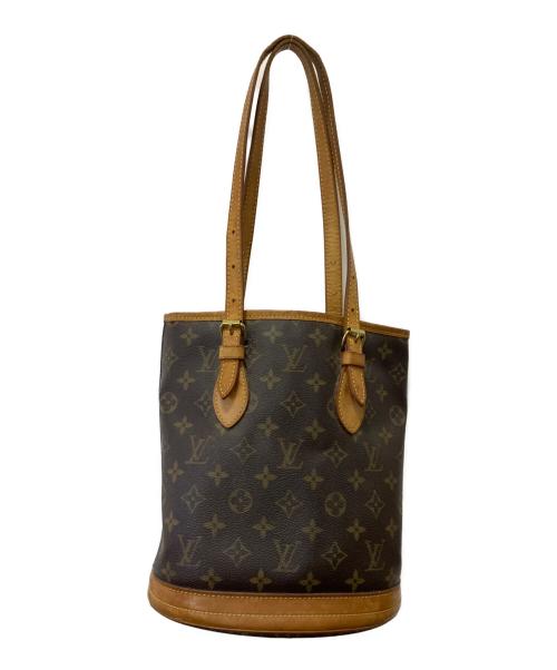 LOUIS VUITTON（ルイ ヴィトン）LOUIS VUITTON (ルイ ヴィトン) バケットPM ブラウンの古着・服飾アイテム