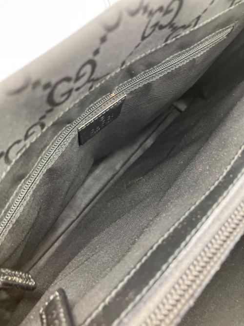 GUCCI（グッチ）GUCCI (グッチ) バンブー ハンドバッグ ブラックの古着・服飾アイテム
