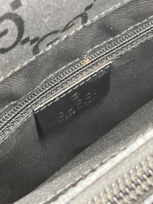 GUCCI（グッチ）GUCCI (グッチ) バンブー ハンドバッグ ブラックの古着・服飾アイテム