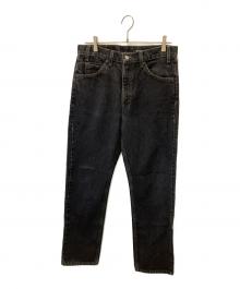 LEVI'S（リーバイス）の古着「505デニムパンツ　ボタン裏585 オレンジタブ USA製」｜ブラック