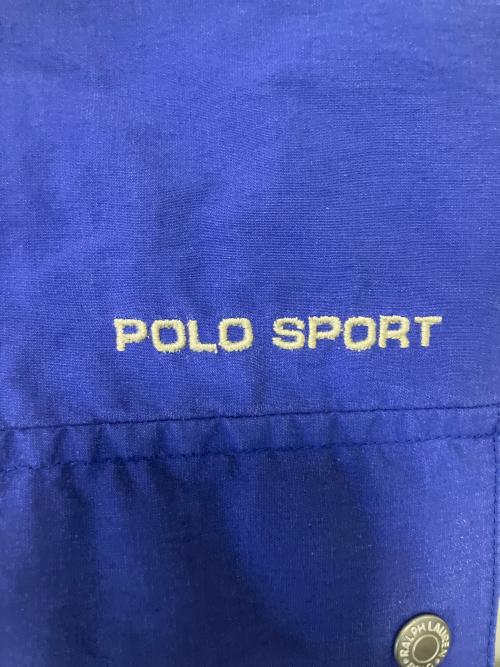 POLO SPORT（ポロスポーツ）POLO SPORT (ポロスポーツ) フィッシングジャケット パープル サイズ:Mの古着・服飾アイテム