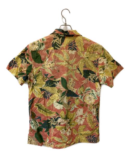 POLO RALPH LAUREN（ポロ・ラルフローレン）POLO RALPH LAUREN (ポロ・ラルフローレン) コットンアロハシャツ オレンジ サイズ:Mの古着・服飾アイテム
