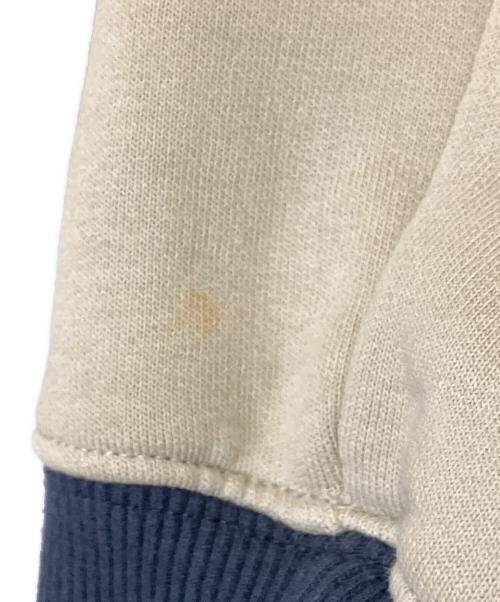 TED COMPANY（テッドカンパニー）TED COMPANY (テッドカンパニー) ジップパーカー　Lucky Red Devil ネイビー×ベージュ サイズ:44の古着・服飾アイテム