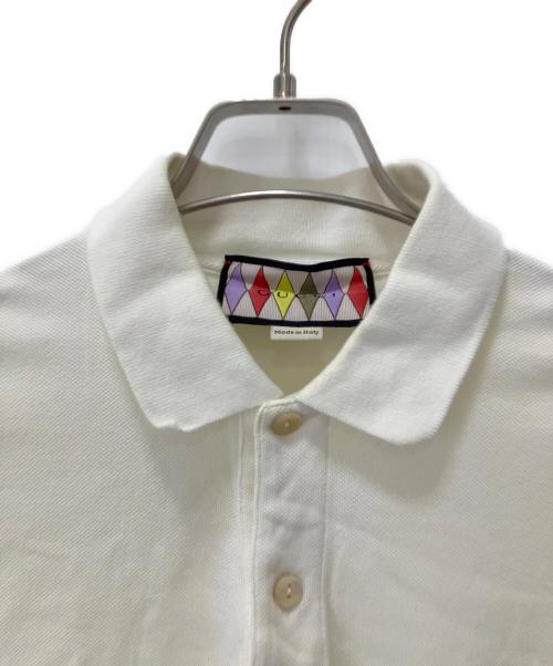 GUCCI（グッチ）GUCCI (グッチ) ポロシャツ アイボリー サイズ:Lの古着・服飾アイテム