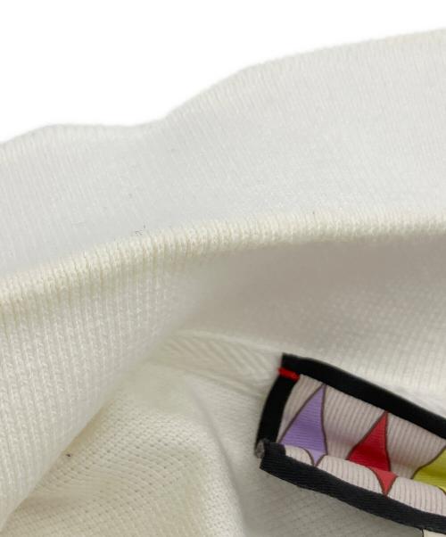GUCCI（グッチ）GUCCI (グッチ) ポロシャツ アイボリー サイズ:Lの古着・服飾アイテム