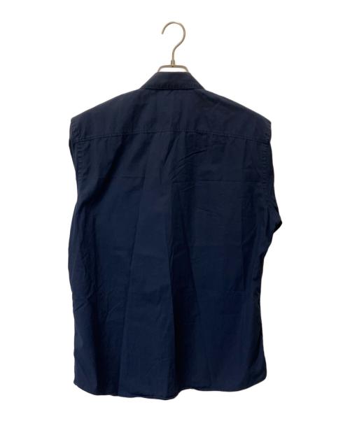 BURBERRY LONDON（バーバリーロンドン）BURBERRY LONDON (バーバリーロンドン) 半袖シャツ ネイビー サイズ:Lの古着・服飾アイテム