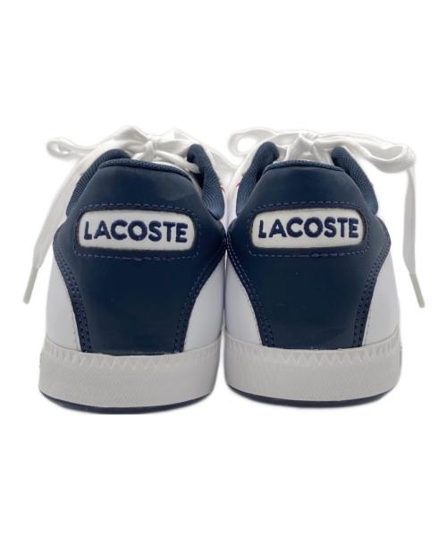 LACOSTE（ラコステ）LACOSTE (ラコステ) ローカットスニーカー ホワイト サイズ:25cm 未使用品の古着・服飾アイテム