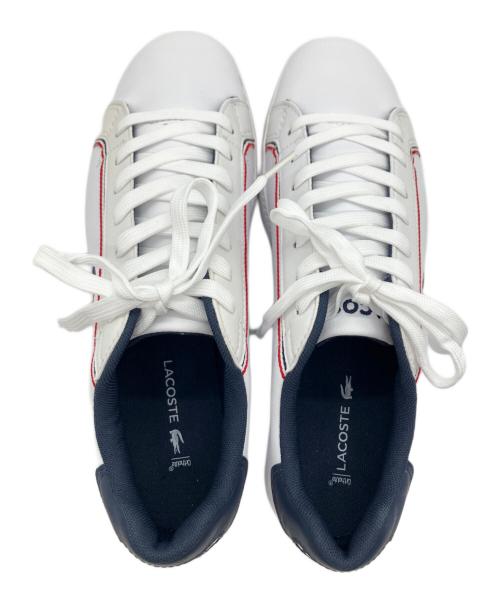 LACOSTE（ラコステ）LACOSTE (ラコステ) ローカットスニーカー ホワイト サイズ:25cm 未使用品の古着・服飾アイテム