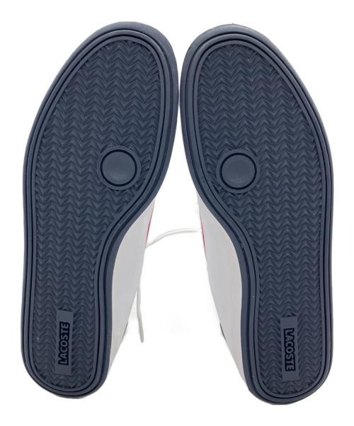 LACOSTE（ラコステ）LACOSTE (ラコステ) ローカットスニーカー ホワイト サイズ:25cm 未使用品の古着・服飾アイテム