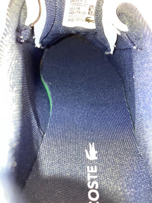 LACOSTE（ラコステ）LACOSTE (ラコステ) ローカットスニーカー ホワイト サイズ:25cm 未使用品の古着・服飾アイテム