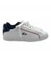 中古・古着 LACOSTE (ラコステ) ローカットスニーカー ホワイト サイズ:25cm 未使用品：12000円