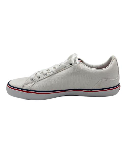 LACOSTE（ラコステ）LACOSTE (ラコステ) キャンバススニーカー ホワイト サイズ:25cmの古着・服飾アイテム