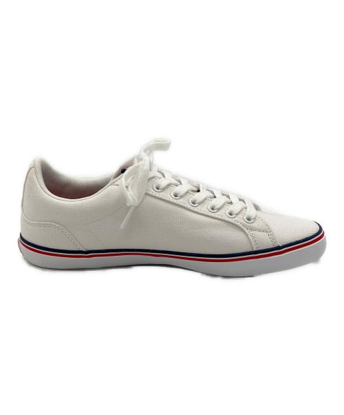 LACOSTE（ラコステ）LACOSTE (ラコステ) キャンバススニーカー ホワイト サイズ:25cmの古着・服飾アイテム