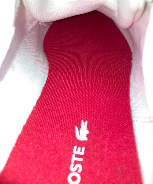 LACOSTE（ラコステ）LACOSTE (ラコステ) キャンバススニーカー ホワイト サイズ:25cmの古着・服飾アイテム