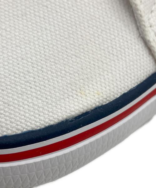 LACOSTE（ラコステ）LACOSTE (ラコステ) キャンバススニーカー ホワイト サイズ:25cmの古着・服飾アイテム