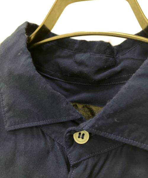 COMME des GARCONS HOMME PLUS（コムデギャルソンオムプリュス）COMME des GARCONS HOMME PLUS (コムデギャルソンオムプリュス) 長袖シャツ ネイビー サイズ:Mの古着・服飾アイテム