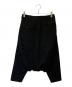 COMME des GARCONS (コムデギャルソン) サルエルパンツ ブラック サイズ:M：15000円