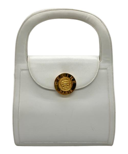 CELINE（セリーヌ）CELINE (セリーヌ) ハンドバッグ ホワイトの古着・服飾アイテム