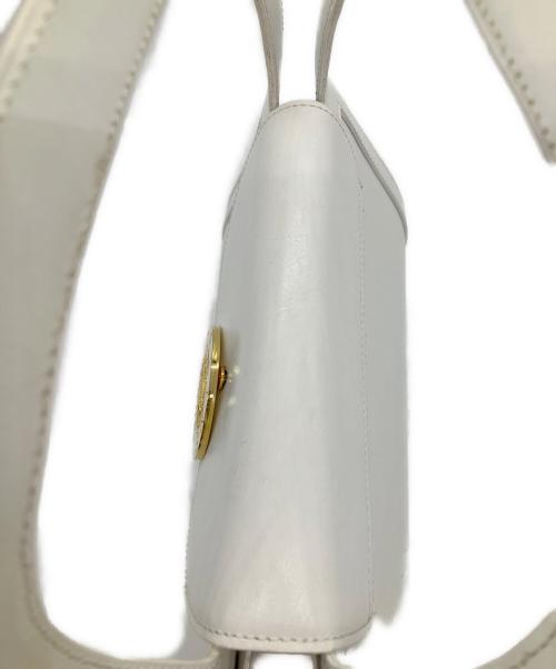 CELINE（セリーヌ）CELINE (セリーヌ) ハンドバッグ ホワイトの古着・服飾アイテム