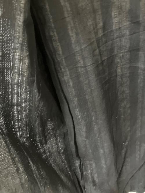 SEEALL（シーオール）SEEALL (シーオール) 長袖ワンピース ホワイト×ブラック サイズ:38の古着・服飾アイテム