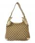 GUCCI (グッチ) ワンショルダーバッグ ベージュ×ホワイト：45000円