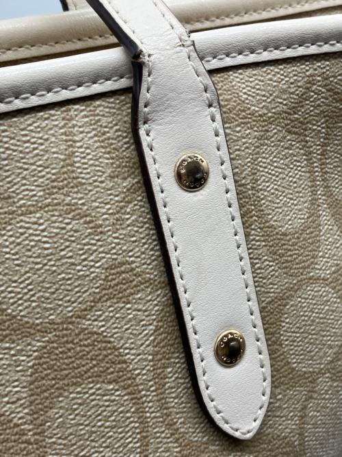COACH（コーチ）COACH (コーチ) トートバッグ ベージュの古着・服飾アイテム
