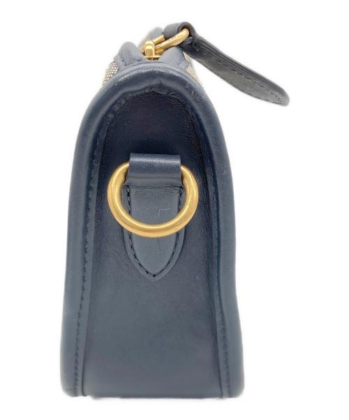 COACH（コーチ）COACH (コーチ) スウィンガー クロスボディ シグネチャー ジャカード ネイビー×グレーの古着・服飾アイテム