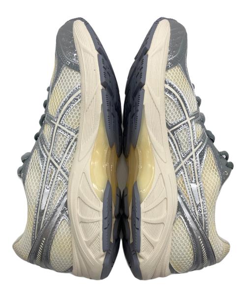 asics（アシックス）asics (アシックス) ローカットスニーカー ホワイト×グレー サイズ:26.5cm 未使用品の古着・服飾アイテム
