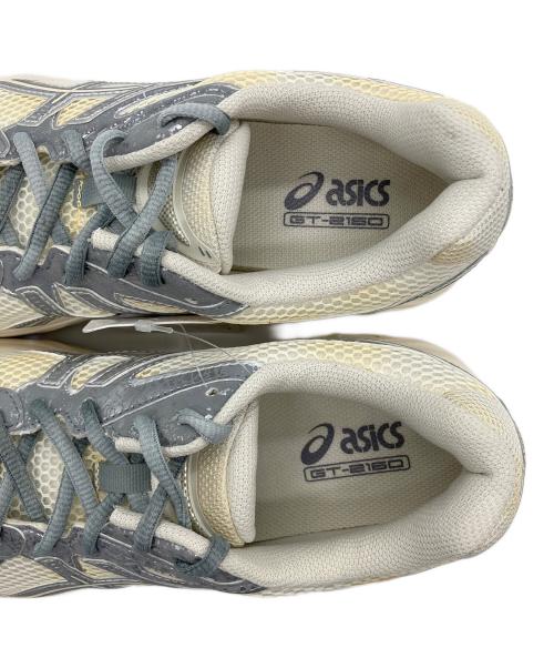 asics（アシックス）asics (アシックス) ローカットスニーカー ホワイト×グレー サイズ:26.5cm 未使用品の古着・服飾アイテム