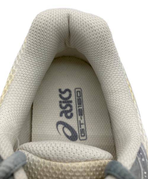 asics（アシックス）asics (アシックス) ローカットスニーカー ホワイト×グレー サイズ:26.5cm 未使用品の古着・服飾アイテム