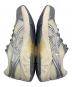 中古・古着 asics (アシックス) ローカットスニーカー ホワイト×グレー サイズ:26.5cm 未使用品：8000円