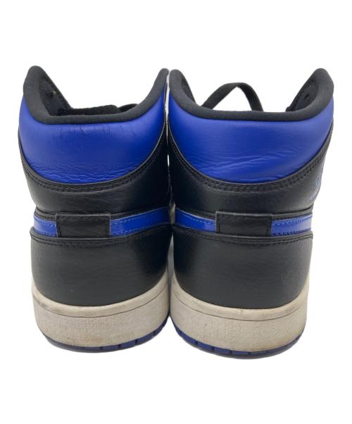 NIKE（ナイキ）NIKE (ナイキ) AIR JORDAN 1 MID ブラック×ブルー サイズ:US 10の古着・服飾アイテム