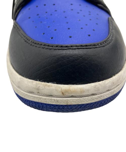 NIKE（ナイキ）NIKE (ナイキ) AIR JORDAN 1 MID ブラック×ブルー サイズ:US 10の古着・服飾アイテム