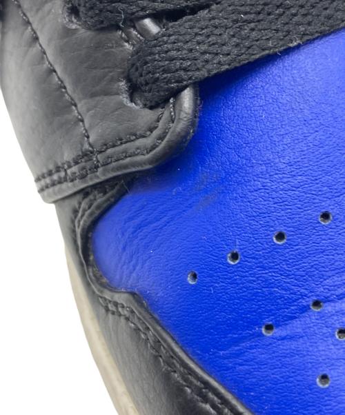 NIKE（ナイキ）NIKE (ナイキ) AIR JORDAN 1 MID ブラック×ブルー サイズ:US 10の古着・服飾アイテム